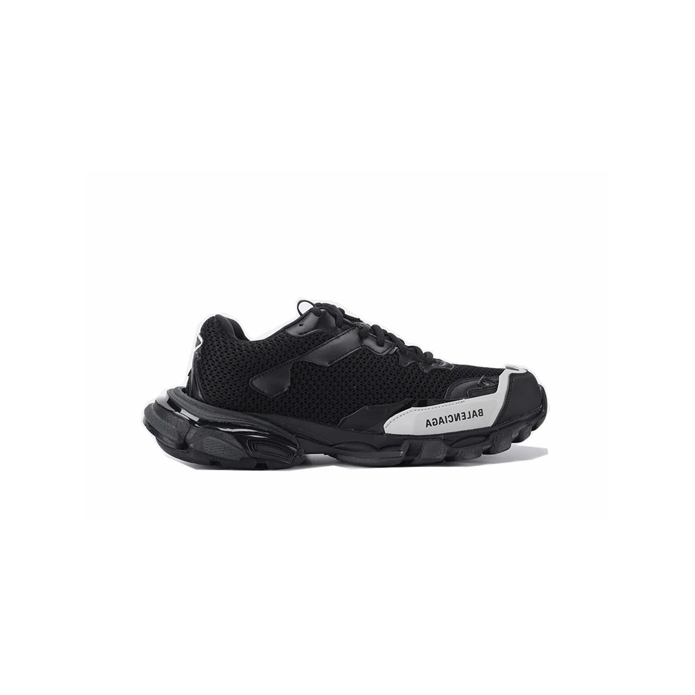 Ba*len*cia*ga triple s black white logo 700475w3rf19100